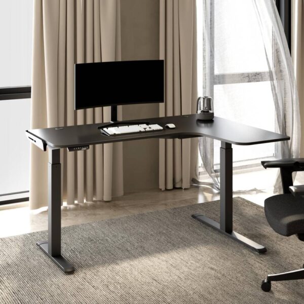 طاولة كمبيوتر بحرف ل للقيمنق مميزة