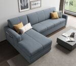 ⁦كنبة زاوية سرير من القماش متعددة الوظائف⁩ - الصورة ⁦2⁩