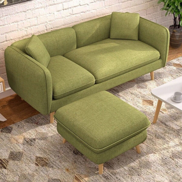 كنبة ثلاث مقاعد مع بوف جانبي