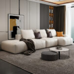 ⁦كنبة زاوية جلدية بتصميم إيطالي فاخر⁩ - الصورة ⁦2⁩