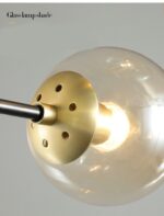 ⁦اضاءة نجفة مودرن مع ستة لمبات⁩ - الصورة ⁦2⁩