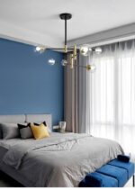 ⁦اضاءة نجفة مودرن مع ستة لمبات⁩ - الصورة ⁦18⁩