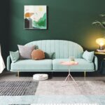 ⁦كنبة انيقة قماشية⁩ - الصورة ⁦6⁩