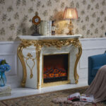 ⁦ديكور مدفئة كلاسيكية بتصميم مميز⁩ - الصورة ⁦2⁩