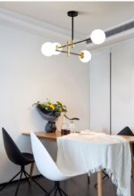 ⁦اضاءة نجفة مودرن مع ستة لمبات⁩ - الصورة ⁦19⁩