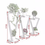 ⁦ارفف زهور من الخشب بتصميم مميز⁩ - الصورة ⁦7⁩