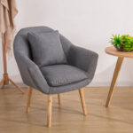 ⁦كرسي قماش مريح بتصميم أنيق⁩ - الصورة ⁦4⁩