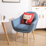 ⁦كرسي قماش مريح بتصميم أنيق⁩ - الصورة ⁦11⁩