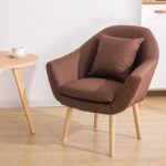 ⁦كرسي قماش مريح بتصميم أنيق⁩ - الصورة ⁦10⁩