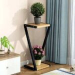 ⁦ارفف زهور من الخشب بتصميم مميز⁩ - الصورة ⁦5⁩