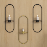 ⁦ديكور حامل ورد جداري معدني مودرن⁩ - الصورة ⁦6⁩