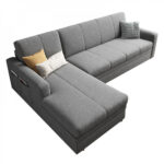 ⁦كنبة زاوية سرير من القماش متعددة الوظائف⁩ - الصورة ⁦9⁩