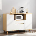 بوفيه خشبي بتصميم مميز