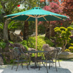 مظلة جلسة خارجية بتصميم مميز