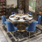 ⁦طاولة طعام مودرن مع كراسي⁩ - الصورة ⁦5⁩