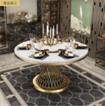 ⁦طاولة طعام مودرن مع كراسي⁩ - الصورة ⁦2⁩