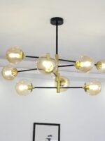 ⁦اضاءة نجفة مودرن مع ستة لمبات⁩ - الصورة ⁦22⁩