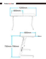 ⁦طاولة كمبيوتر قيمنق بتصميم رائع⁩ - الصورة ⁦6⁩