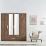 ⁦خزانة ملابس 4 أبواب - ساترن⁩ - الصورة ⁦4⁩