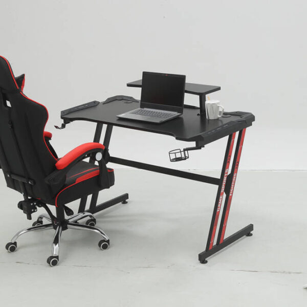 طاولة كمبيوتر قيمنق مميزة مع حامل لشاشة