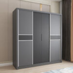 خزانة ملابس بتصميم عصرى بسيط