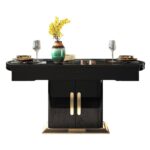 ⁦طاولة فاخره مع كراسي وبتقنية تسخين الطعام⁩ - الصورة ⁦5⁩