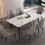 طاولة طعام حديثة بتصميم انيق وبسيط