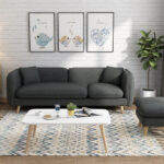 كنبة ثلاثة مقاعد مودرن