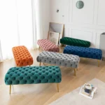 ⁦بنش مقعد مخملى فاخر⁩ - الصورة ⁦4⁩