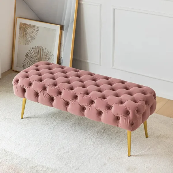 بنش مقعد مخملي فاخر