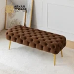 بنش مقعد مخملى فاخر