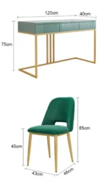 ⁦تسريحة غرفة نوم مع مرايا وكرسي⁩ - الصورة ⁦10⁩