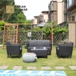 جلسات خارجية خشب من تصميم فاخر