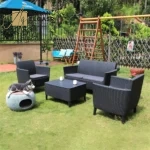 جلسات خارجية خشب من تصميم فاخر