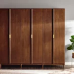 ⁦خزانة ملابس ستة أبواب بتصميم كلاسيكي⁩ - الصورة ⁦2⁩