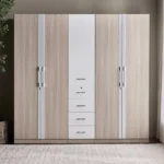 ⁦خزانة ملابس 5 أبواب - هايدن⁩ - الصورة ⁦2⁩