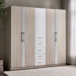 ⁦خزانة ملابس 5 أبواب - هايدن⁩ - الصورة ⁦3⁩