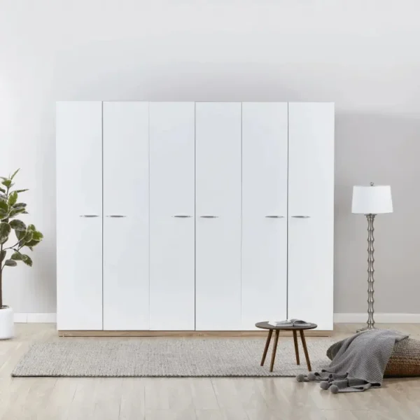 خزانة ملابس 6 أبواب - كريسنت