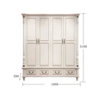 ⁦غرفة نوم كاملة بتصميم كلاسيكي فاخر⁩ - الصورة ⁦5⁩