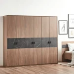 ⁦خزانة ملابس بـ6 أبواب - رومانو⁩ - الصورة ⁦2⁩