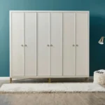 ⁦خزانة ملابس 6 أبواب - أديل⁩ - الصورة ⁦4⁩