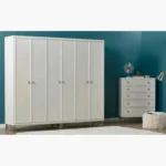 ⁦خزانة ملابس 6 أبواب - أديل⁩ - الصورة ⁦2⁩