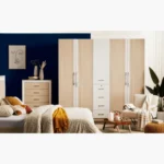 ⁦خزانة ملابس 5 أبواب - هايدن⁩ - الصورة ⁦14⁩