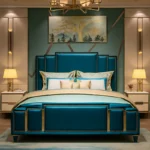 سرير نوم بتصميم أنيق ومميز