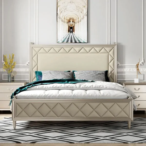 سرير فاخر بتصميم راقى