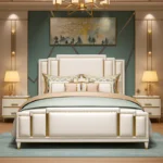 سرير نوم بتصميم أنيق ومميز