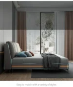 ⁦سرير عصري بتصميم بسيط⁩ - الصورة ⁦2⁩