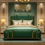 سرير نوم بتصميم أنيق ومميز