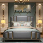 سرير نوم بتصميم أنيق ومميز
