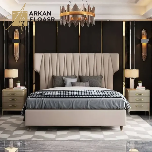 سرير فخم بتصميم ايطالي